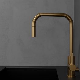 Keittiöhana Scandtap Steel Accent Square Sand D