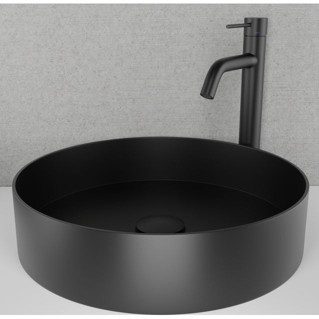 Pesuallas Scandtap Rare R Black, ø375x90mm, musta