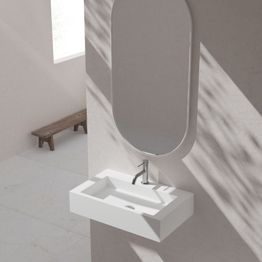 Pesuallaspaketti Scandtap Solid SW 1, sis. hanan, peilin ja pohjaventtiilin