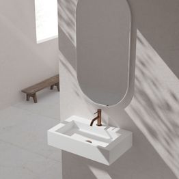 Pesuallaspaketti Scandtap Solid SW 1 Amber, sis. hanan, peilin ja pohjaventtiilin