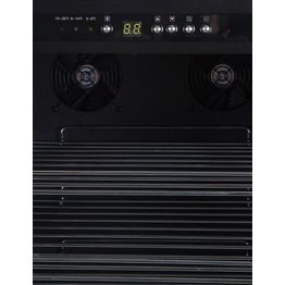 Viinikaappi La Sommeliere PRO110 musta