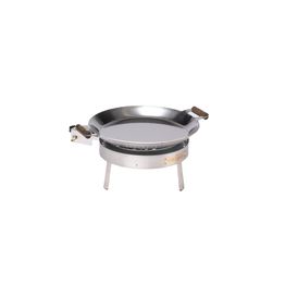 Paellasetti GrillSymbol PRO-460-INOX Ø 46 cm D-300 kaasupoltin säädinletkusetti teräs