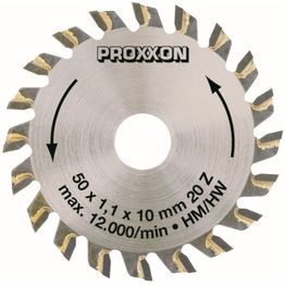 Pyörösahanterä Proxxon 28017 50mm kovametallikärkinen