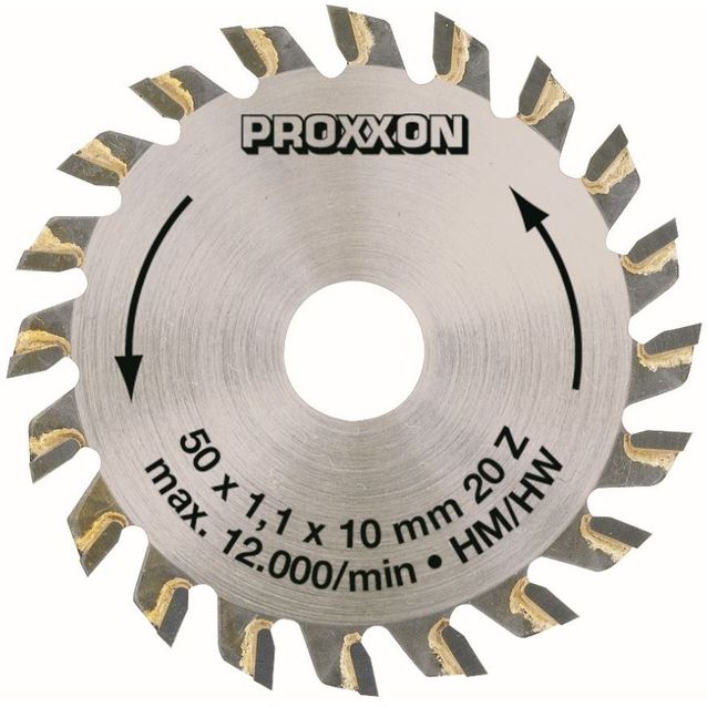 Pyörösahanterä Proxxon 28017 50mm kovametallikärkinen