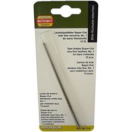 Lehtisahanterät Proxxon Super-Cut nro 1 12kpl