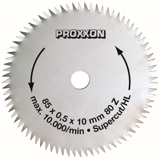 Pyörösahanterä Proxxon Super-Cut 85x0,5x10mm