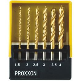 Poranteräsarja Proxxon 28876 HSS, 1, 5–4mm, 6 kpl
