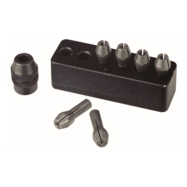 Teräksinen istukkasarja Proxxon Micromot 28940, 1, 0–3, 2mm, 6 kpl