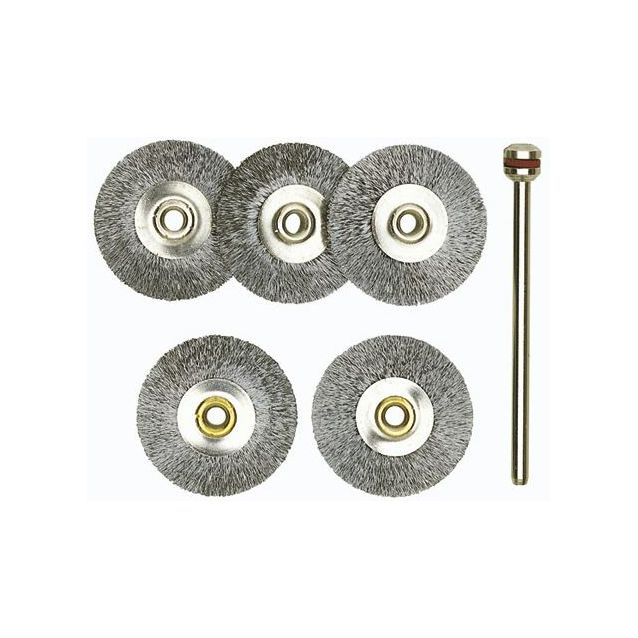 Harjasarja porakoneelle Proxxon 28956, ruostumattomasta teräksestä, 22mm, 5 kpl