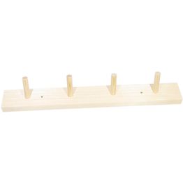 Naulakko Pinetta, 5x40x7.5 cm, 4 tappia