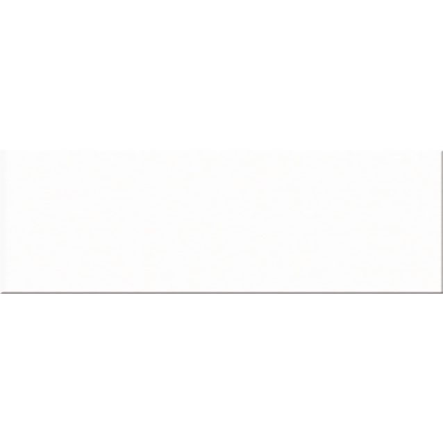 Seinälaatta Pukkila Pro Technic Color, 10x30cm, tasapintainen, matta, lasitettu kaakeli, valkoinen