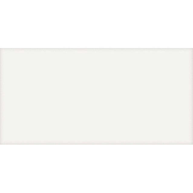 Seinälaatta Laattapiste LPC Valkoinen matta tasapintainen White Matt 40x20cm