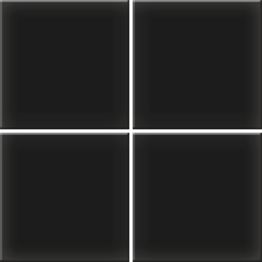 Lattialaatta Pukkila Color Black, himmeä, sileä, 97x97mm