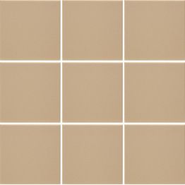 Lattialaatta Pukkila Natura Tumma Beige himmeä sileä 96x96 mm lasikuituverkossa