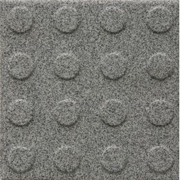 Lattialaatta Pukkila Natura Speckled Grey himmeä struktuuri pyörönasta 96x96 mm