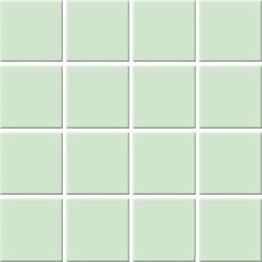 Mosaiikkilaatta Pukkila Color Water Green, himmeä, sileä, 47x47mm