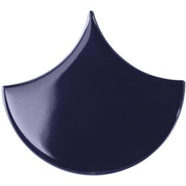 Seinälaatta Pukkila Scales Cobalto kiiltävä sileä 150x135 mm