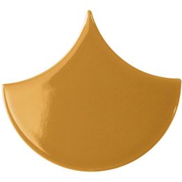 Seinälaatta Pukkila Scales Ambar kiiltävä sileä 150x135 mm