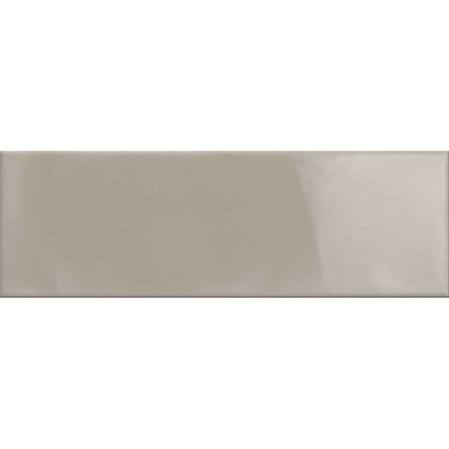 Seinälaatta Pukkila Soho London fog grey, kiiltävä, struktuuri, 297x97mm