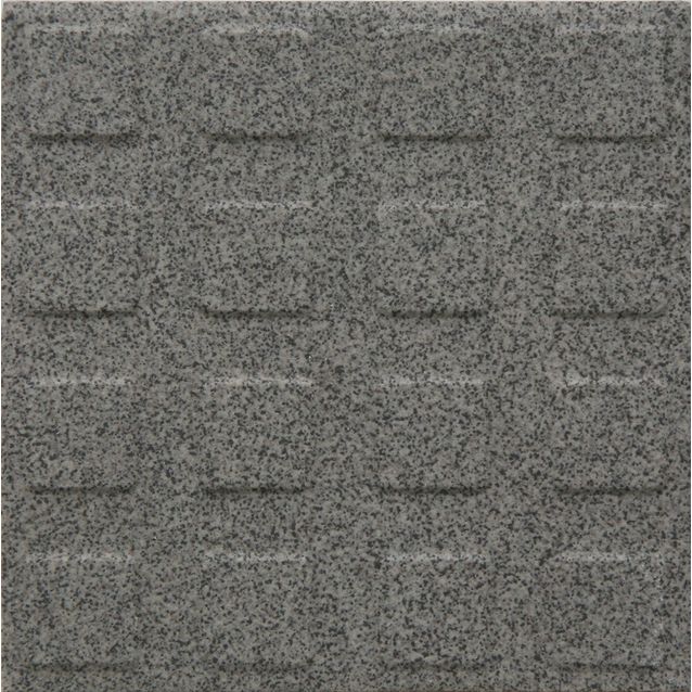 Lattialaatta Pukkila Natura Granite Grey, himmeä, struktuuri, neliönasta, 96x96mm