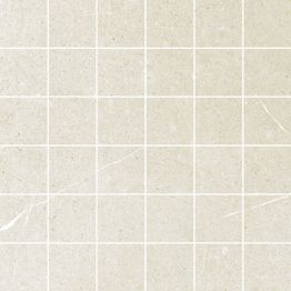 Mosaiikkilaatta Pukkila Ease Extrawhite matta sileä 5x5 cm