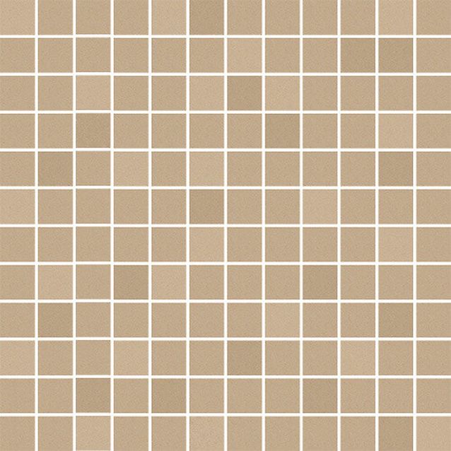 Mosaiikkilaatta Pukkila Mosaico Porcelanico Beige, himmeä, sileä, 25x25mm