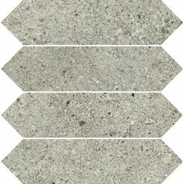 Mosaiikkilaatta Pukkila Deep Ash Losanghe himmeä sileä 30x7.5mm