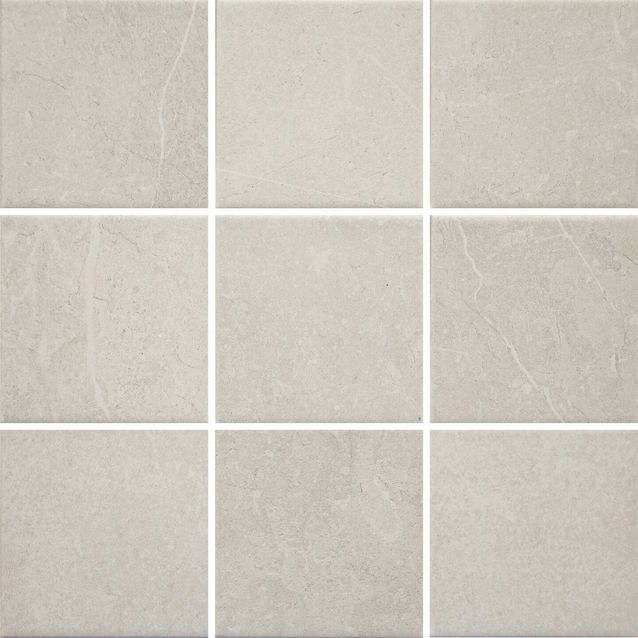 Lattialaatta Pukkila Piazen Sand, himmeä, sileä, 97x97mm