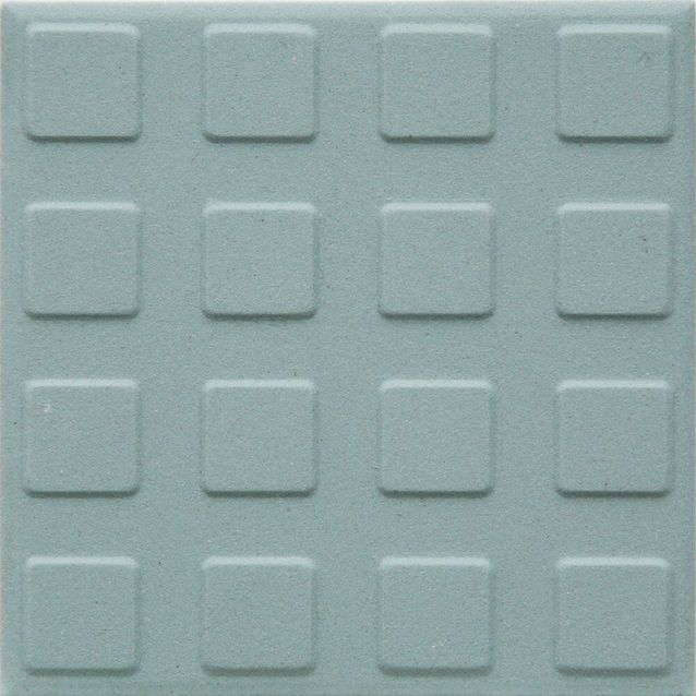 Lattialaatta Pukkila Natura Vaaleanvihreä, himmeä, struktuuri, neliönasta, 96x96mm