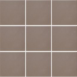 Lattialaatta Pukkila Natura Ruskea himmeä sileä 96x96 mm lasikuituverkossa