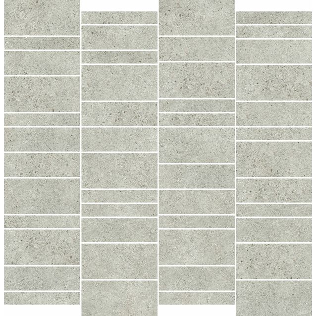 Mosaiikkilaatta Pukkila Deep mosaiikki Powder mattoncino, himmeä, sileä, 50x75mm