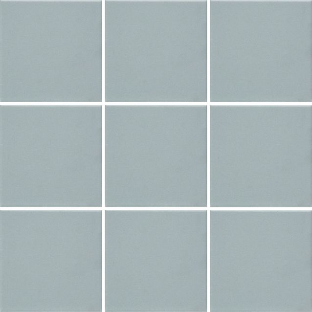 Lattialaatta Pukkila Natura Vaaleansininen, himmeä, sileä, 96x96mm, lasikuituverkossa