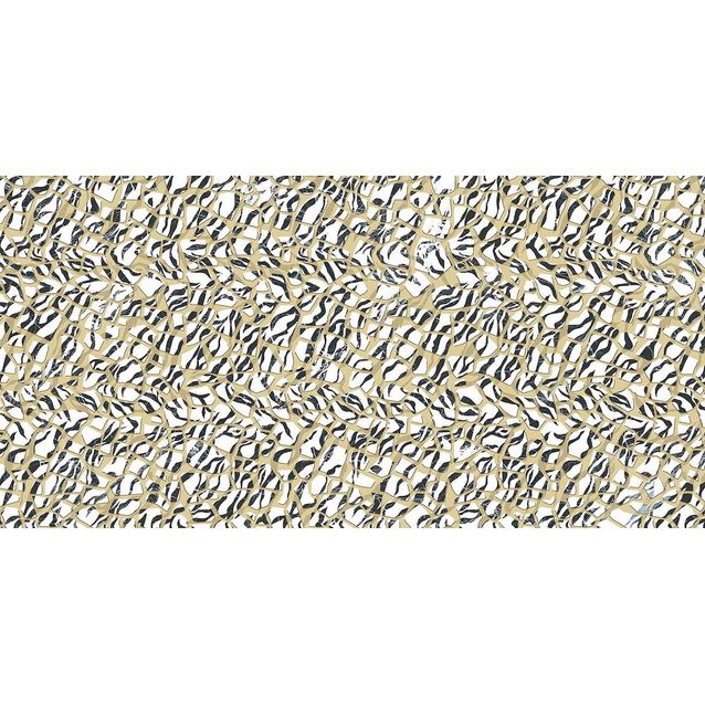 Kuviolaatta Pukkila Lush Tiger twiga ochra, kiillotettu, sileä, 594x1190mm