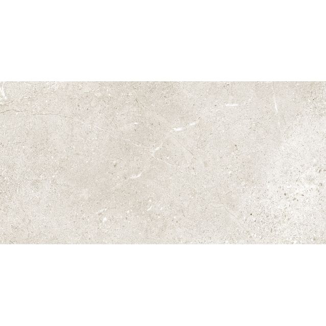 Seinälaatta Pukkila Stone Age White, 29.5x59.2cm, matta