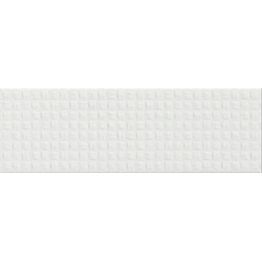 Kuviolaatta Pukkila Soho White kiiltävä struktuuri 297x97mm