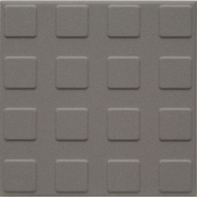 Lattialaatta Pukkila Natura Vaaleanharmaa, himmeä, struktuuri, neliönasta, 96x96mm