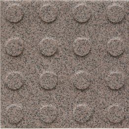 Lattialaatta Pukkila Natura Granite Rose himmeä struktuuri pyörönasta 96x96 mm