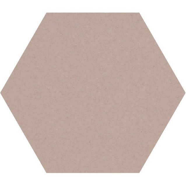 Lattialaatta Pukkila Natura 6-kulmainen Vanha Roosa, himmeä, sileä, 115x100mm