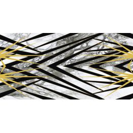 Kuviolaatta Pukkila Lush Palm Calcatta renoir kiillotettu sileä 594x1190 mm