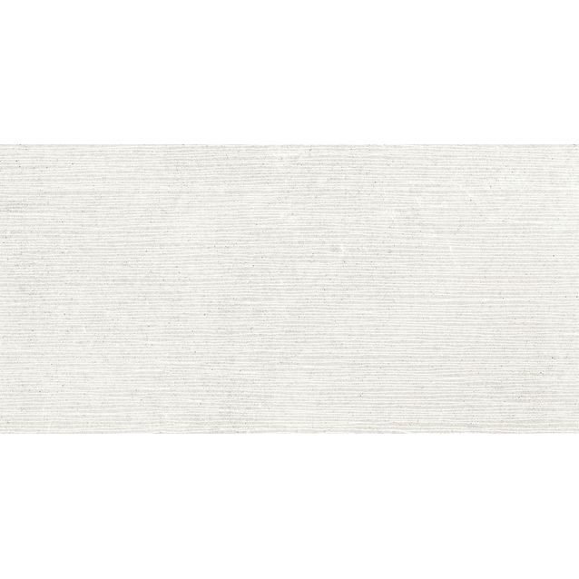 Lattialaatta Pukkila Ease Extrawhite Ribbed, matta, sileä, 59.8x119.8cm