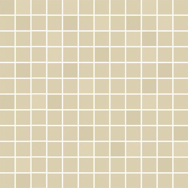 Mosaiikkilaatta Pukkila Mosaico Porcelanico Pearl, himmeä, sileä, 25x25mm