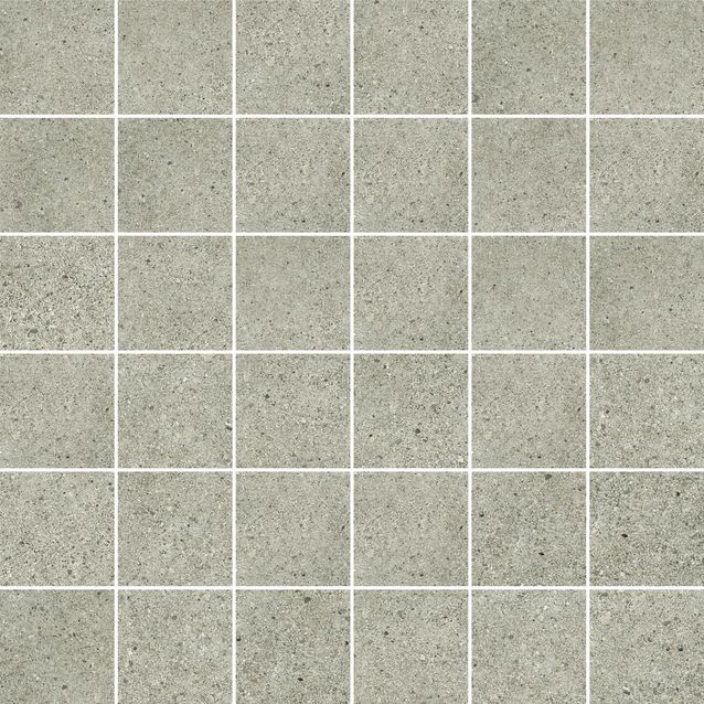 Mosaiikkilaatta Pukkila Deep mosaiikki Ash, himmeä, sileä, 50x50mm