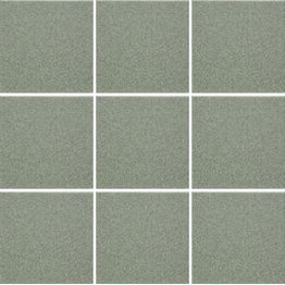 Lattialaatta Pukkila Natura Granite Green himmeä sileä 96x96 mm lasikuituverkossa