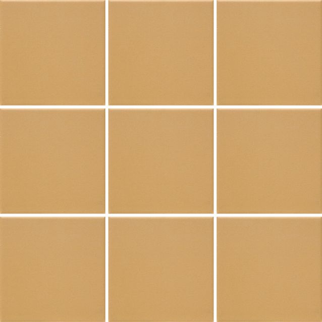 Lattialaatta Pukkila Natura Okrankeltainen, himmeä, sileä, 96x96mm, lasikuituverkossa