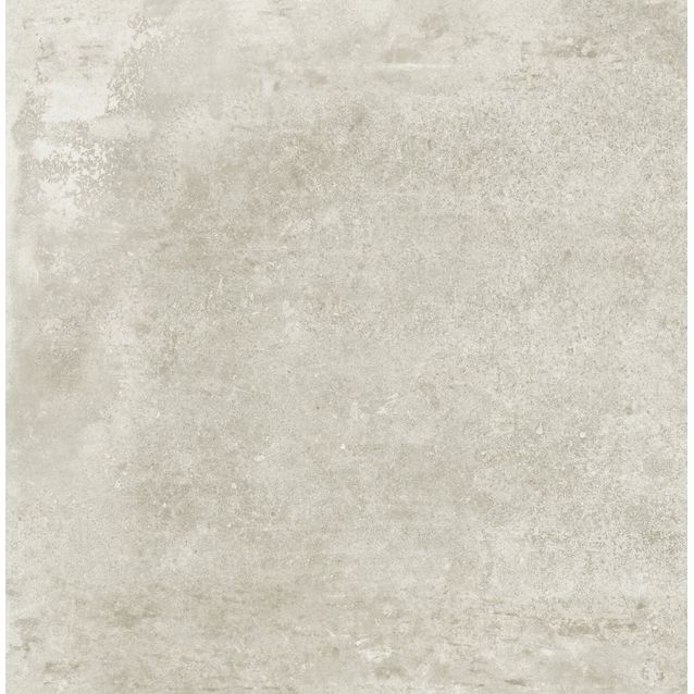 Lattialaatta Pukkila Stonemix White, himmeä, sileä, 598x598mm