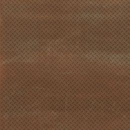 Lattialaatta Pukkila Metal Design Diamond Copper matta sileä 79,8x79,8 cm