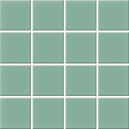 Mosaiikkilaatta Pukkila Color Sea Green, himmeä, sileä, 47x47mm