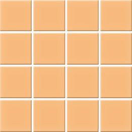 Mosaiikkilaatta Pukkila Color Amber, himmeä, sileä, 47x47mm