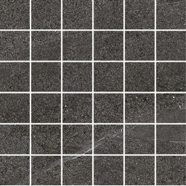 Mosaiikkilaatta Pukkila Landstone Anthracite himmeä sileä 48x48 mm