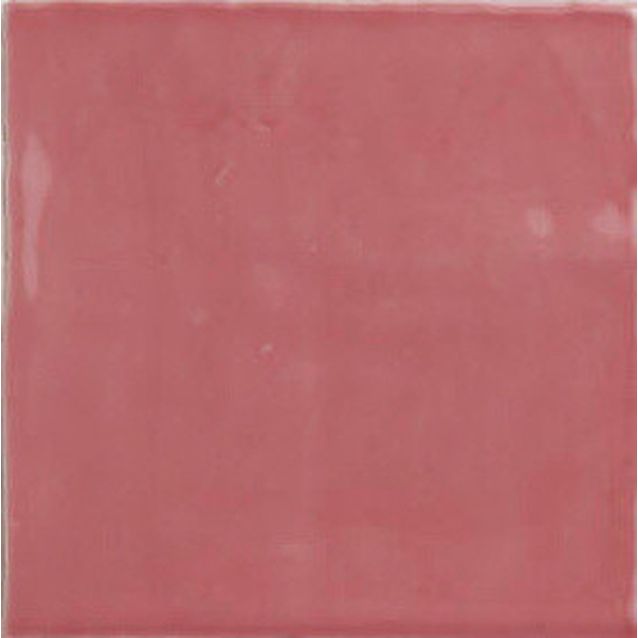 Seinälaatta Pukkila New Zellige Blush, kiiltävä, strukturoitu, 130x130mm